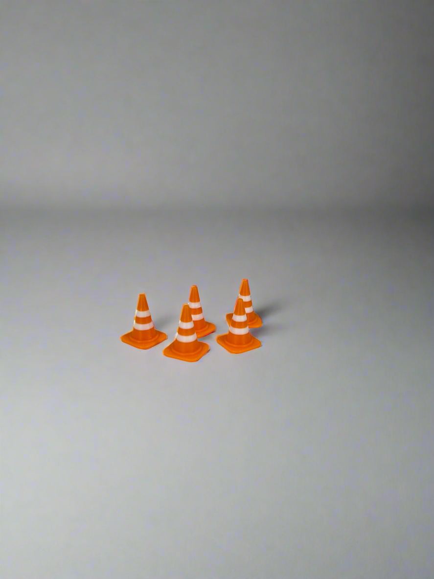 1/64 Traffic Cones Set of 5